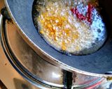 A picture of step 4 of Sabudana Upma.