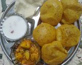 ખીર પૂરી અને બટાકાની સબ્જી (Kheer Poori Bataka Sabji Recipe In Gujarati) રેસીપી સ્ટેપ9ફોટો