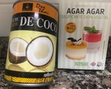 Foto del paso 1 de la receta Panna cotta de coco y lima con piña glaseada