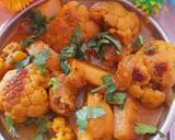 गोभी आलू की सब्जी (Gobhi Aloo ki sabzi recipe in Hindi) रेसिपी चरण 2 फोटो