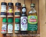 Gambar langkah 3 resipi Mozzarella chicken.