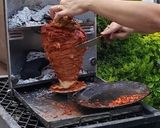 A picture of step 4 of Trompo al Pastor.
