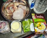 Foto langkah ke 2 dari resep Soto ayam telur kol bumbu instan.