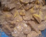 A picture of step 2 of Ogle ke pakore.