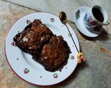 Une image de l'étape 10 de Brownies aux noix ☕.