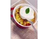 Une image de l'étape 5 de Crumble de tomate et sa burrata 🍅.