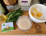 Pas rețetă Pâine cu leurdă și mozarella 2 fotografie