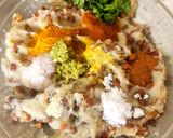 A picture of step 3 of Kala Chana Tikki Chat.