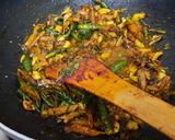 A picture of step 5 of Green garlic, green chilli ginger pickle.