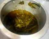 A picture of step 2 of Palak Paneer.