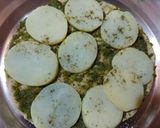A picture of step 1 of Bombay chapati sandwich.