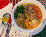 Hình bước làm 3 của món Bánh canh cua giò heo