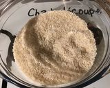 Une image de l'étape 1 de Dôme de riz aux champignons et persil.