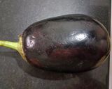 A picture of step 1 of Begun Bhaja / Paleta / Eggplant fry.