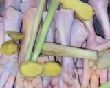 Hình bước làm 1 của món Chân gà xả tắc