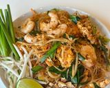 รูปขั้นตอนการทำที่ 5 ของ ผัดไทยวุ้นเส้น กุ้งสด