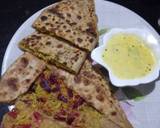 Rice & beetroot paratha recipe step 8 photo