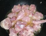 A picture of step 2 of Cholistani chicken khrdai.