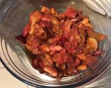 Une image de l'étape 2 de Compote de pêches jaunes et prunes d'ente à la vanille et orange sanguine.
