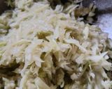 A picture of step 1 of Lauki halwa.