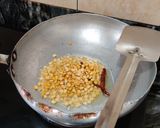 A picture of step 1 of Roasted chana dal coconut chutney.