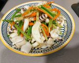 花枝炒芹菜的食譜步驟6照片