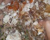 A picture of step 6 of Tawa kabab.