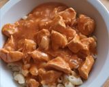 Tejfölös csirkepaprikás recept fázis 4 fotója