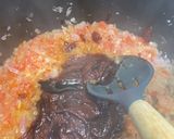 صورة لخطوة 2 من وصفة إسباغيتي مولونيز بس بكور اللحم 😋♥️