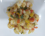 Foto del paso 1 de la receta: Gambas con pimientos de colores🦐🦐🌶