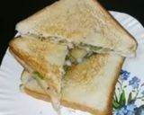 A picture of step 5 of Aloo veg sandwich on tawa.