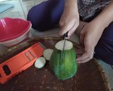 Foto langkah ke 1 dari resep Oseng pepaya muda.