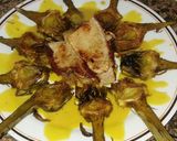 Foto del paso 6 de la receta: Alcachofas con lomo