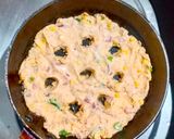 A picture of step 2 of Sarva Pindi Spicy rice flour pancake.