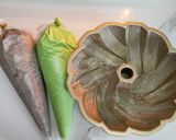 Foto langkah ke 4 dari resep Cake Pandan Ketan Hitam.