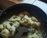A picture of step 5 of Sweet potato halwa.