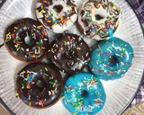 A picture of step 8 of Donuts.