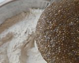 Foto del paso 2 de la receta: Pan de harina de trigo sarraceno 🌾 sin amasado, sin levadura, fácil y sin gluten