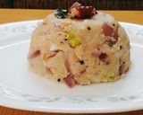 A picture of step 5 of Upma.
