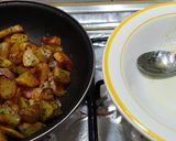 Foto del paso 5 de la receta: Merzluza, con calamar y pisto