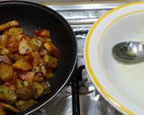 Foto del paso 5 de la receta: Merzluza, con calamar y pisto