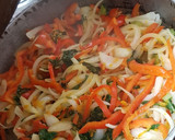 Foto del paso 2 de la receta: Roll de verduras. Un plato rápido, rico y saludable