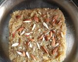 A picture of step 7 of Apple burfi.