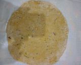 A picture of step 6 of Leftover daal paratha.