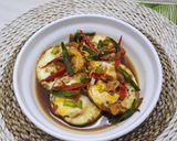 Foto langkah ke 6 dari resep Telur Ceplok Kuah Kecap.