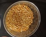 A picture of step 1 of Coconut Besan Burfi.