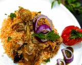 मुर्ग दम बिरयानी(murg dam biryani recipe in Hindi) रेसिपी चरण 10 फोटो