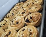 Foto del paso 5 de la receta: Rolls de manzana, pasas de uva y canela 💜💚🧡
