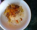 A picture of step 4 of Without oil aloo pakoda kadi.