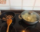 Foto del paso 2 de la receta: Coliflor con queso y tocineta (compatible con dieta keto)